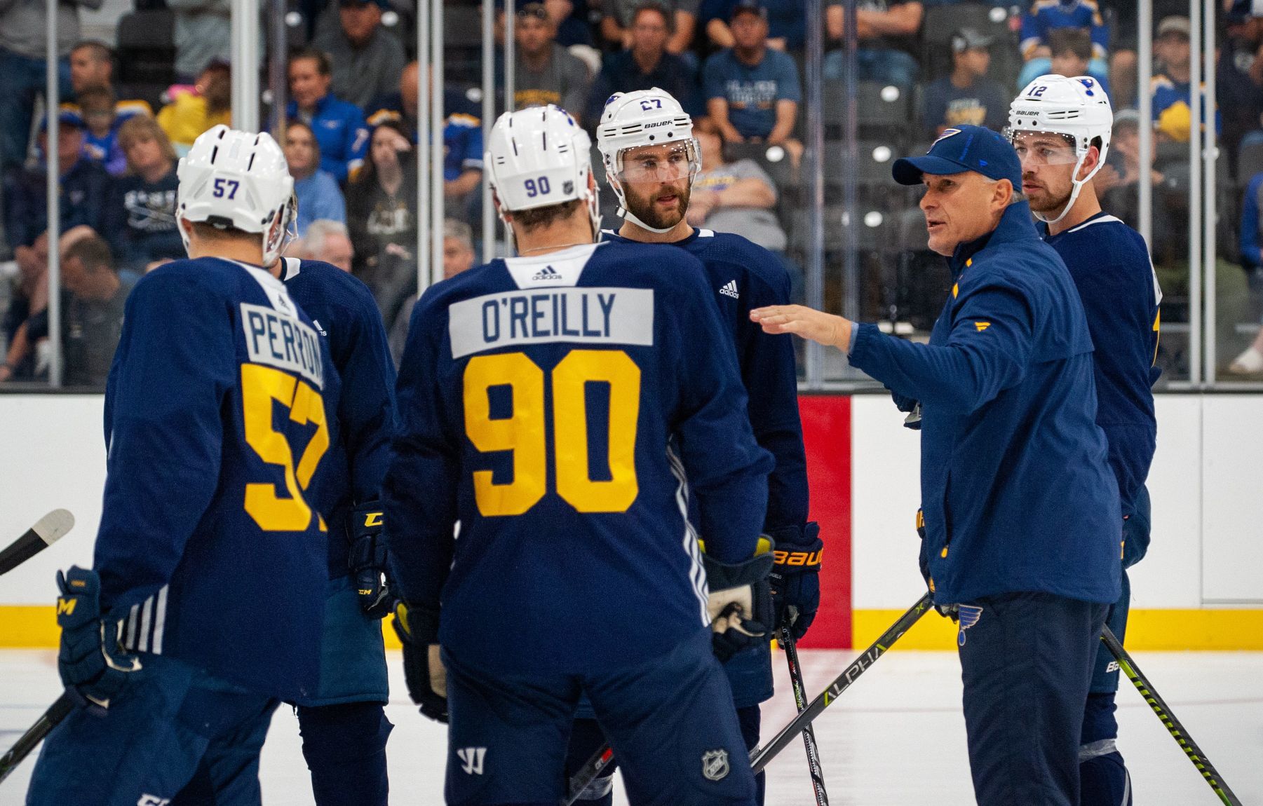St. Louis Blues host first open practice of 2019-20 season